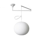 Rinelle Silk Pendant Lamp-Moonnatur