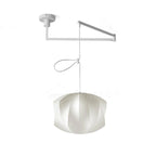 Rinelle Silk Pendant Lamp-Moonnatur
