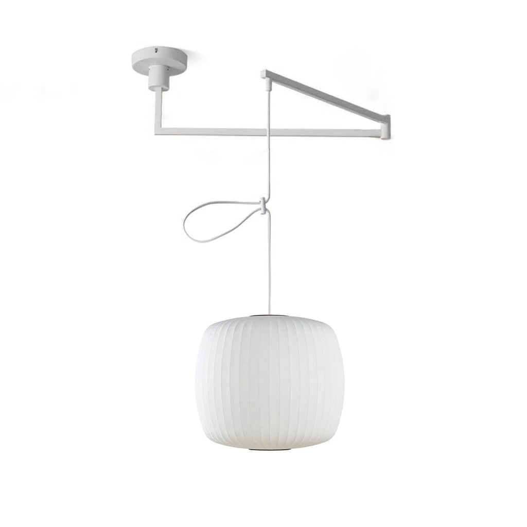 Rinelle Silk Pendant Lamp-Moonnatur