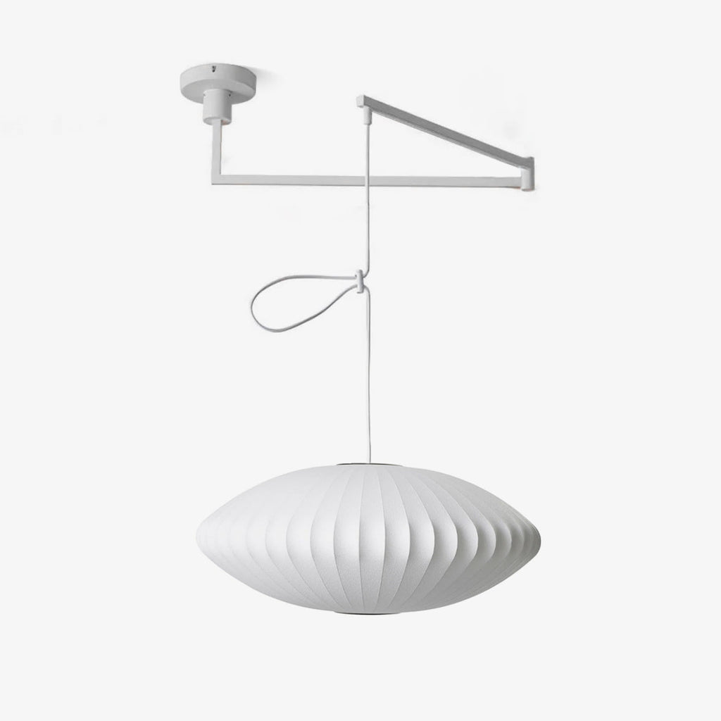 Rinelle Silk Pendant Lamp-Moonnatur