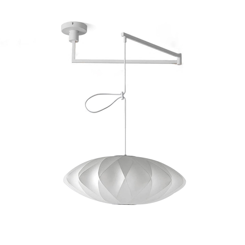 Rinelle Silk Pendant Lamp-Moonnatur