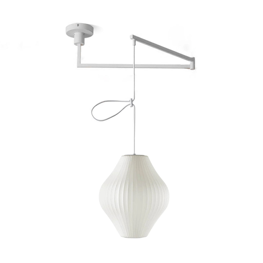 Rinelle Silk Pendant Lamp-Moonnatur