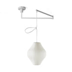 Rinelle Silk Pendant Lamp-Moonnatur