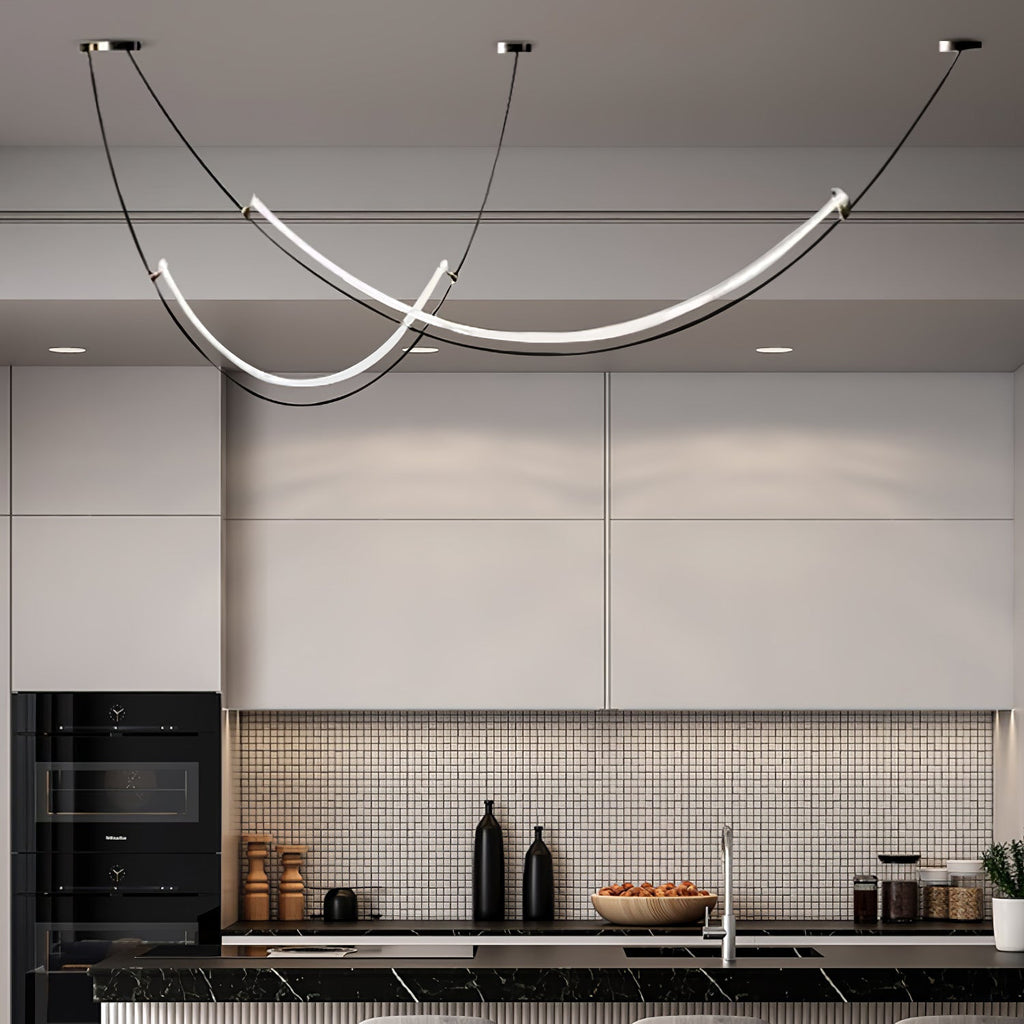 Islenis Acrylic Pendant Light-Moonnatur