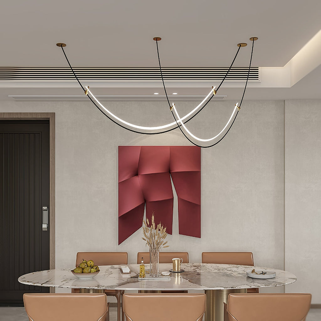 Islenis Acrylic Pendant Light-Moonnatur