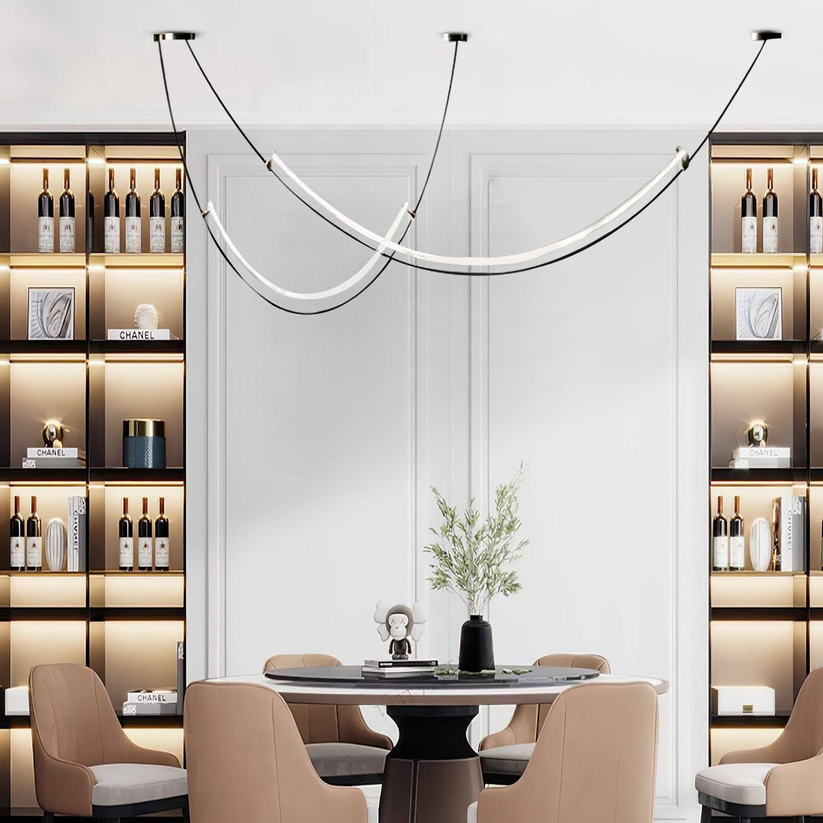 Islenis Acrylic Pendant Light-Moonnatur