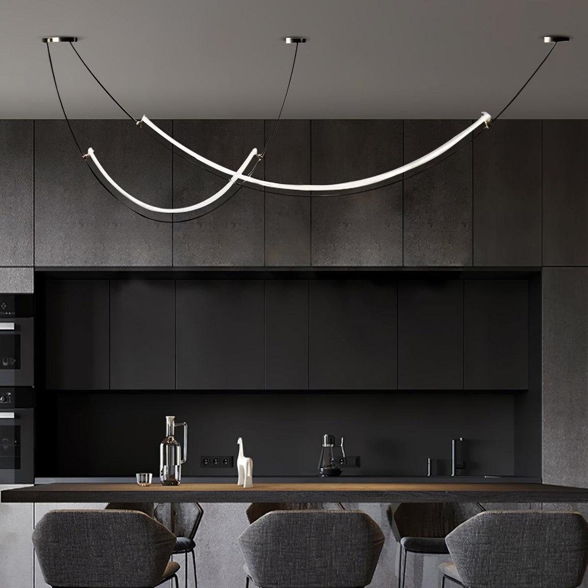Islenis Acrylic Pendant Light-Moonnatur