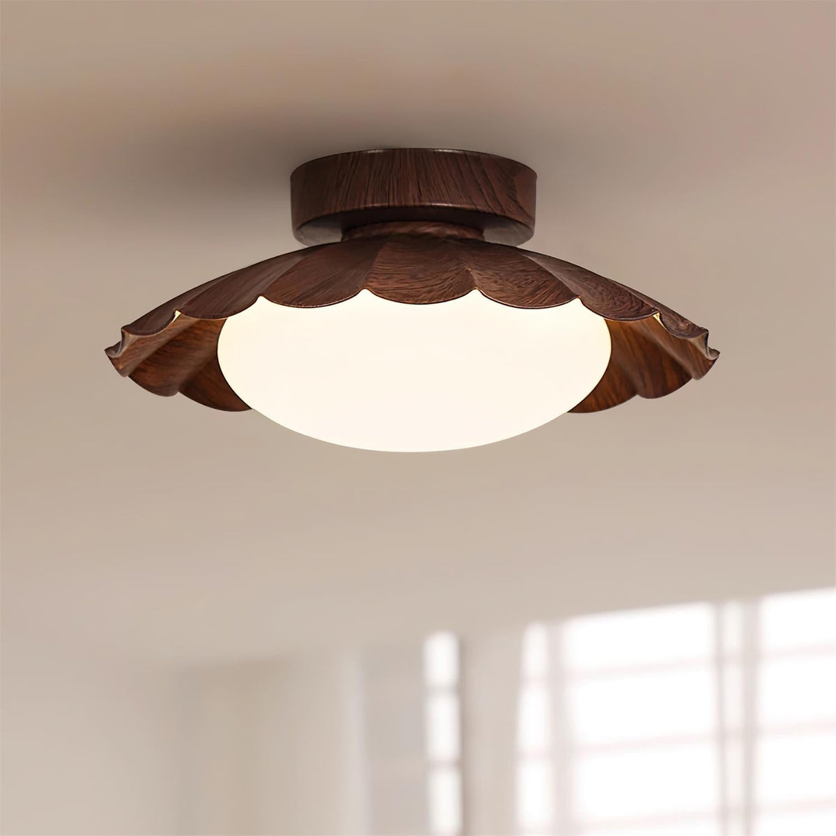 Ravensdale PE Ceiling Light-Moonnatur