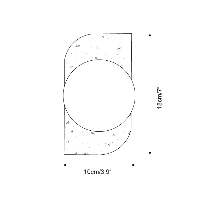 Marvenenna Travertine Wall Light-Moonnatur