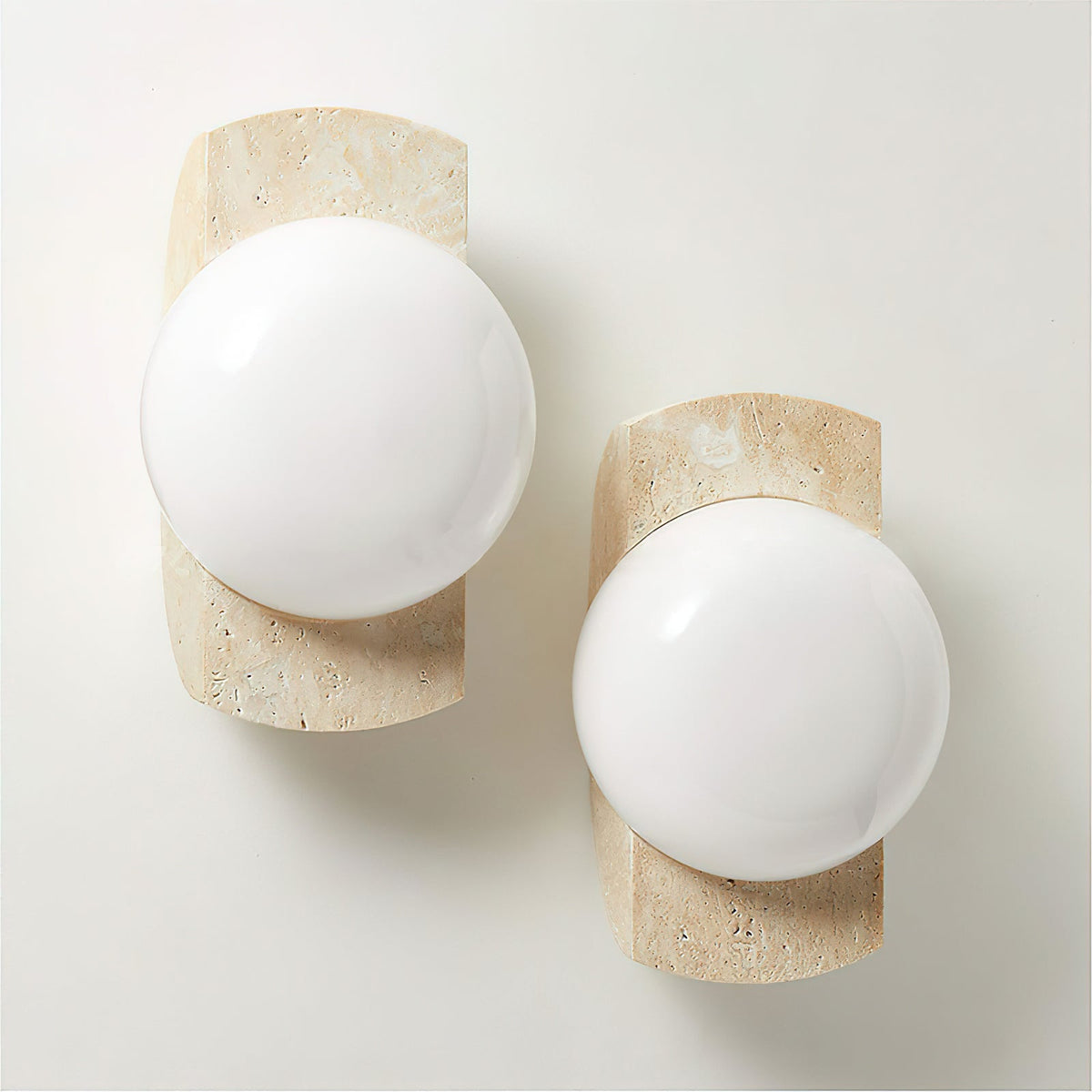 Castereth Glass Wall Light-Moonnatur