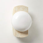 Castereth Glass Wall Light-Moonnatur