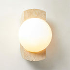 Castereth Glass Wall Light-Moonnatur