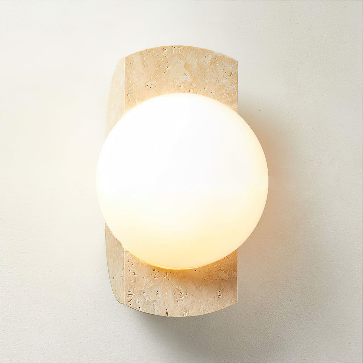 Castereth Glass Wall Light-Moonnatur