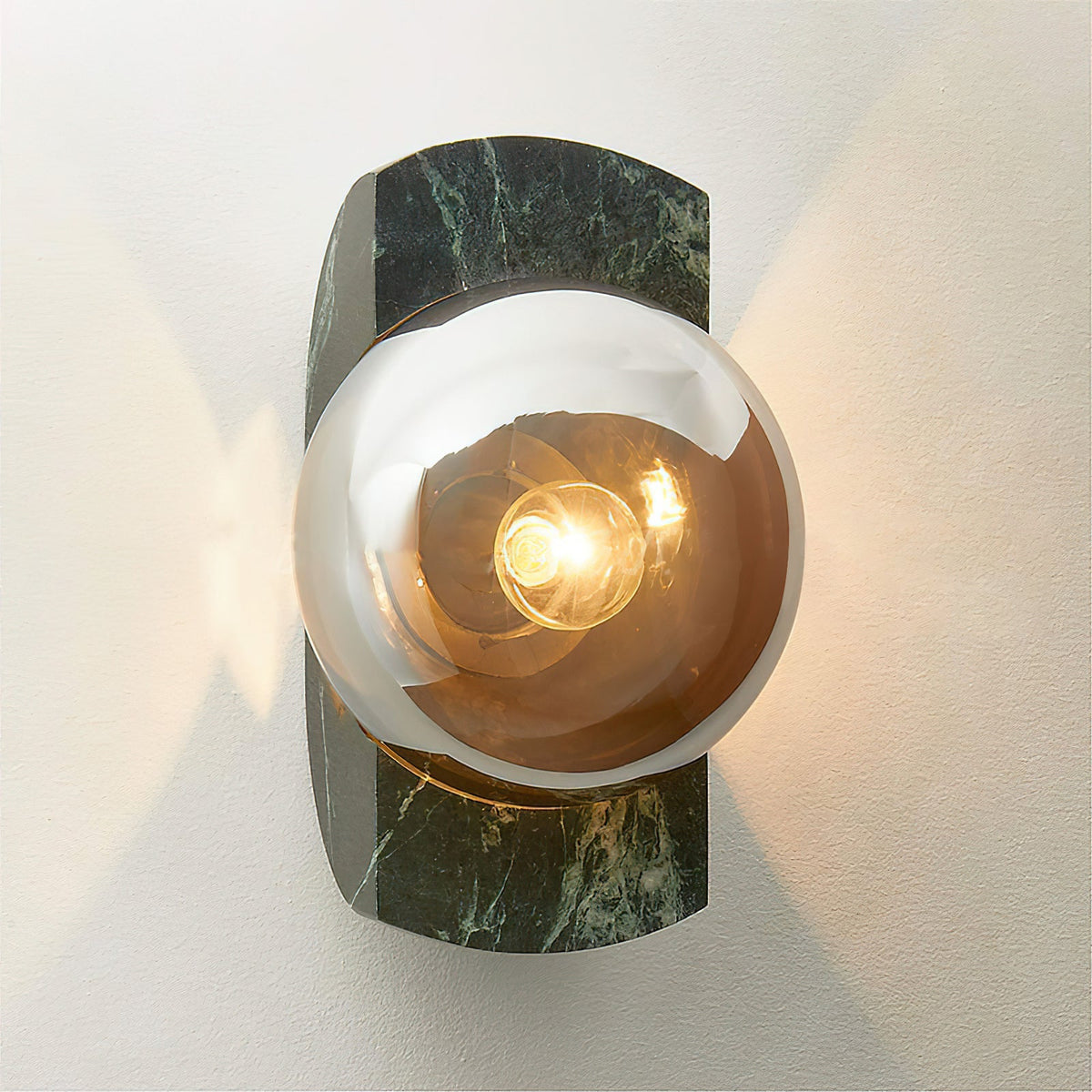 Castereth Glass Wall Light-Moonnatur