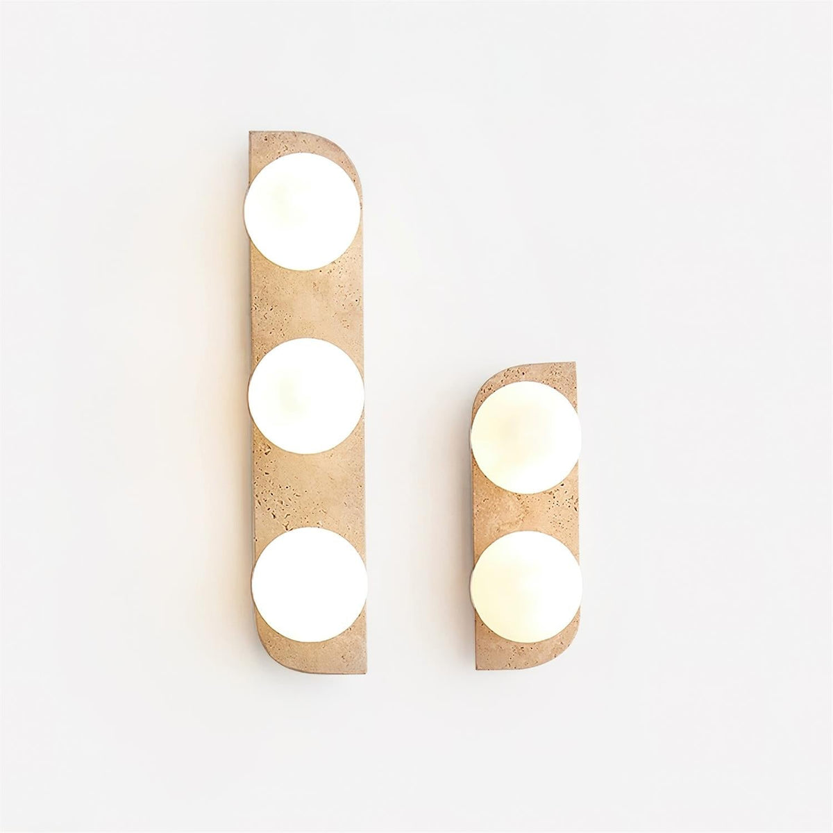 Marvenenna Travertine Wall Light-Moonnatur
