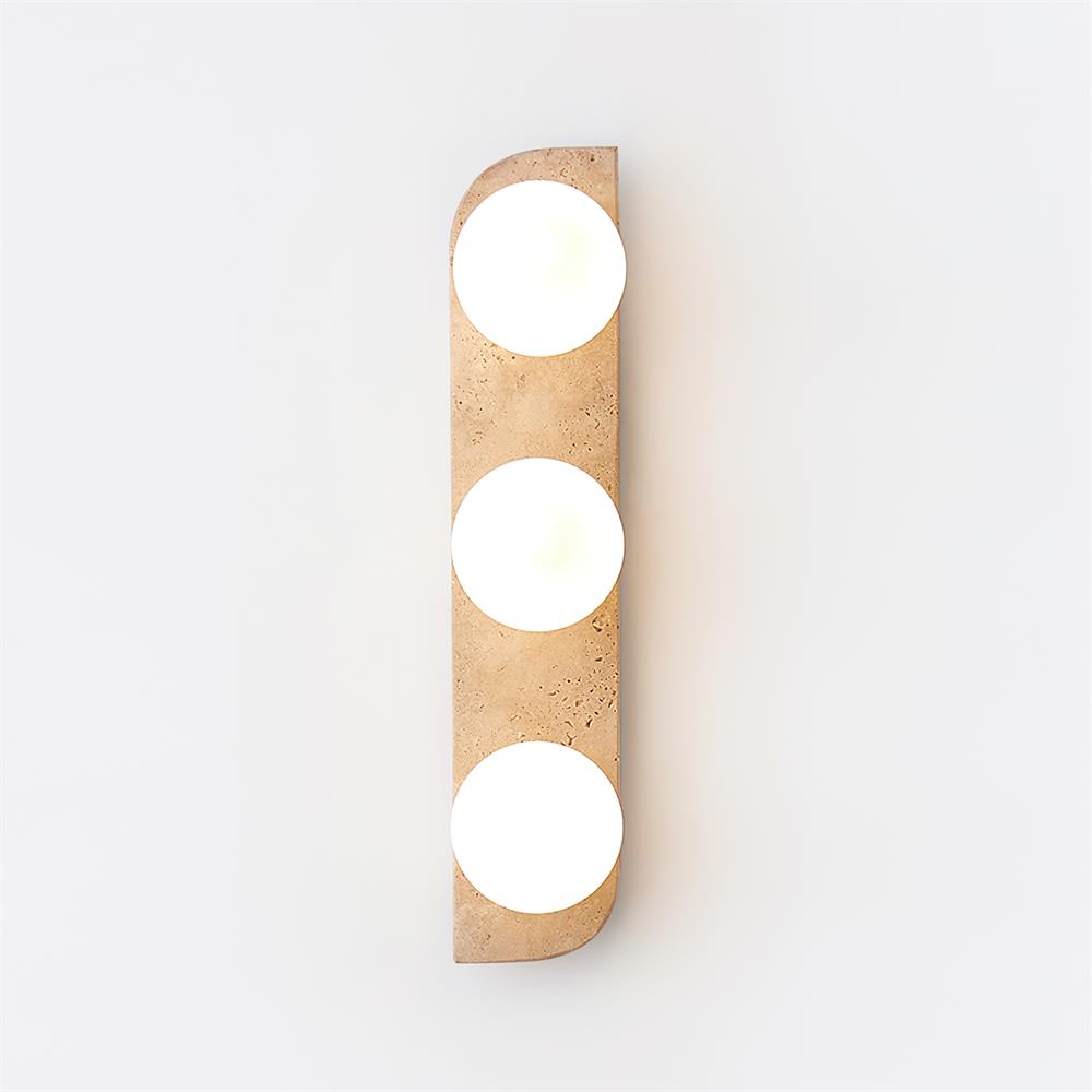 Marvenenna Travertine Wall Light-Moonnatur