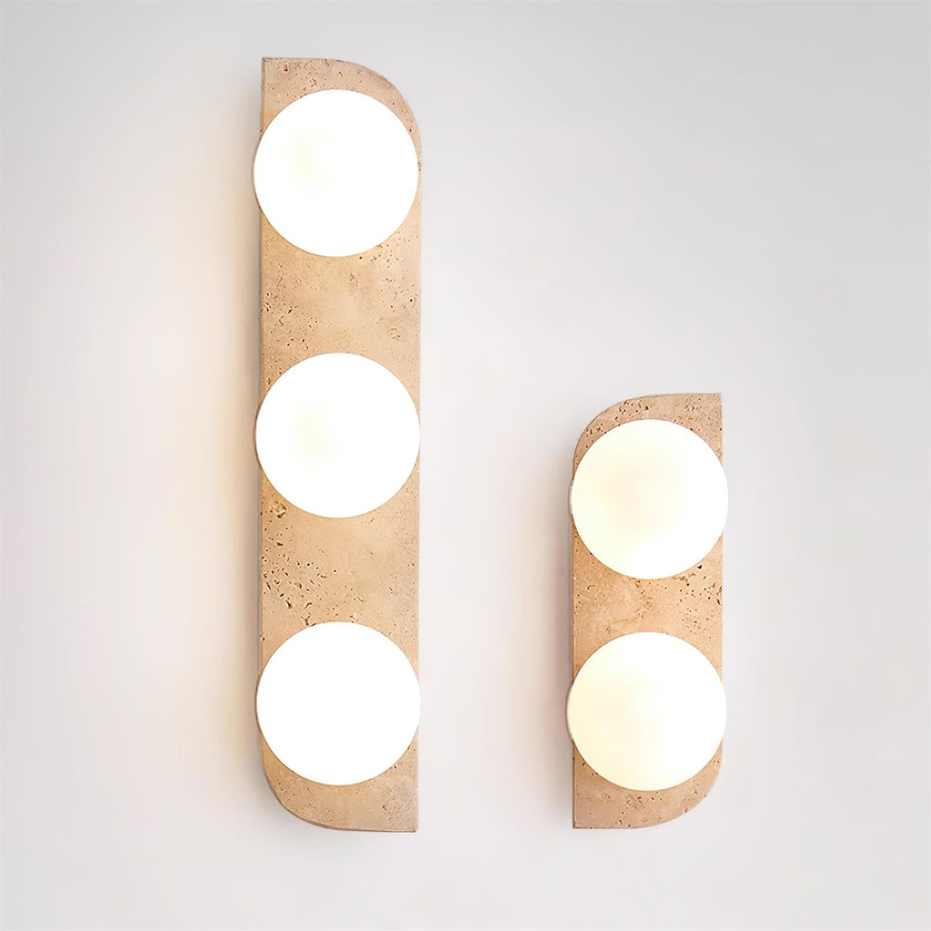 Marvenenna Travertine Wall Light-Moonnatur