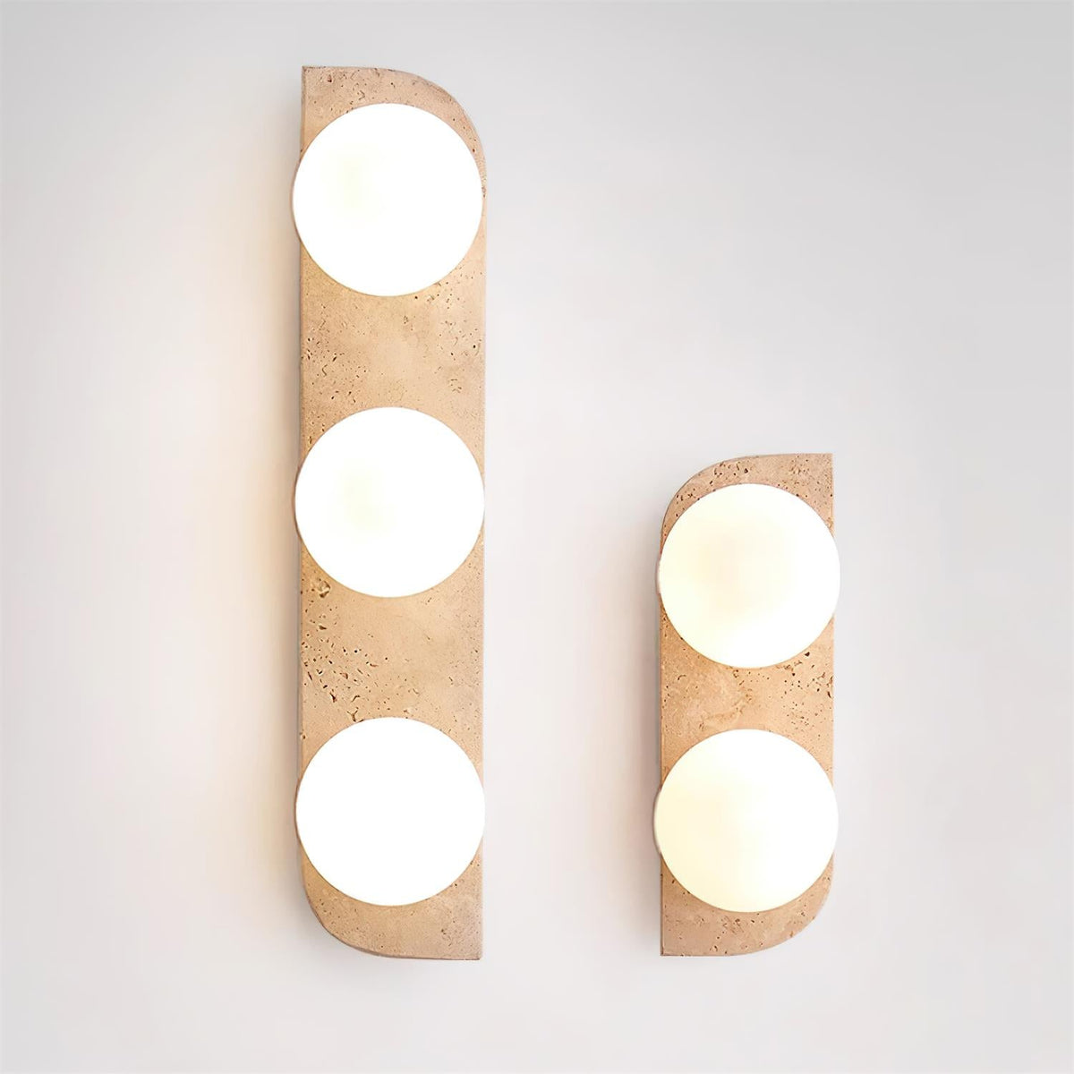 Marvenenna Travertine Wall Light-Moonnatur