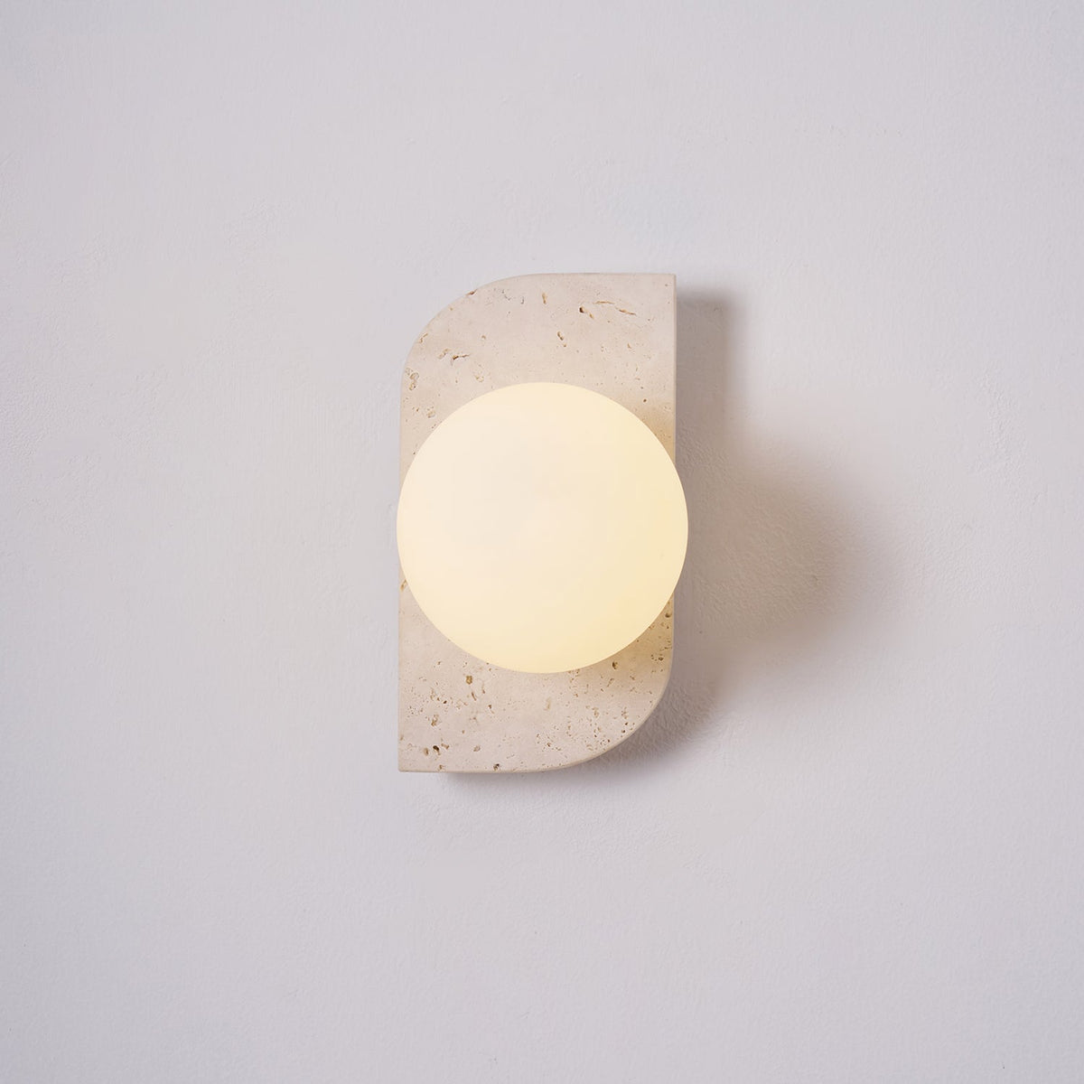 Marvenenna Travertine Wall Light-Moonnatur