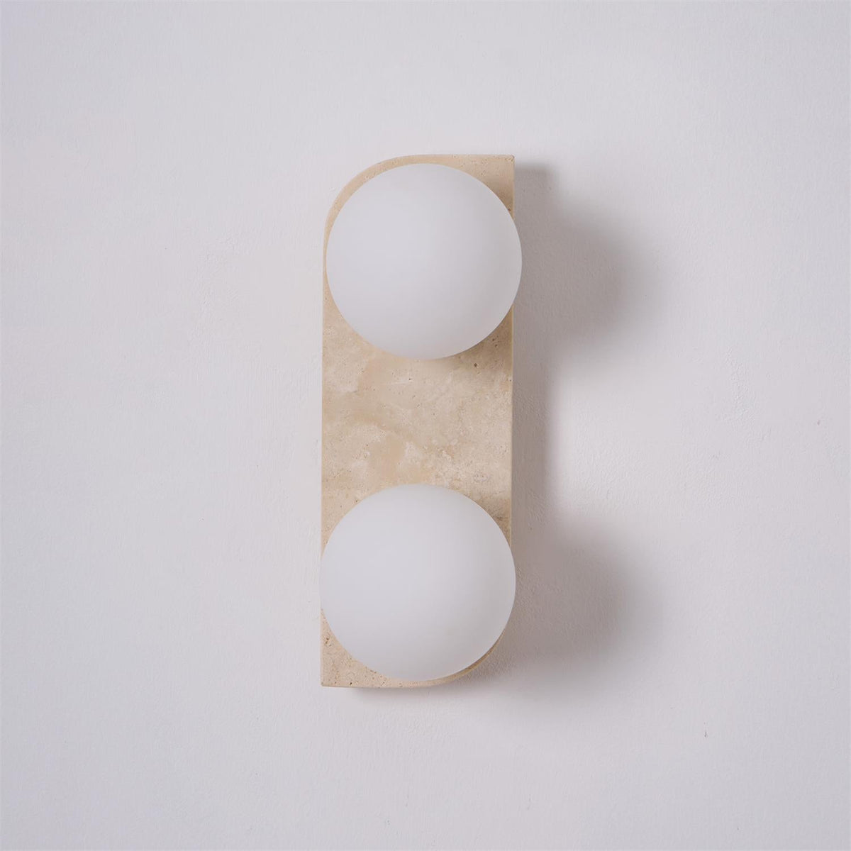 Marvenenna Travertine Wall Light-Moonnatur