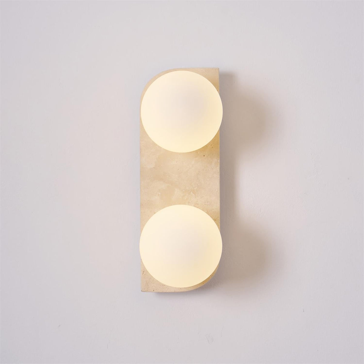Marvenenna Travertine Wall Light-Moonnatur
