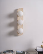 Marvenenna Travertine Wall Light-Moonnatur