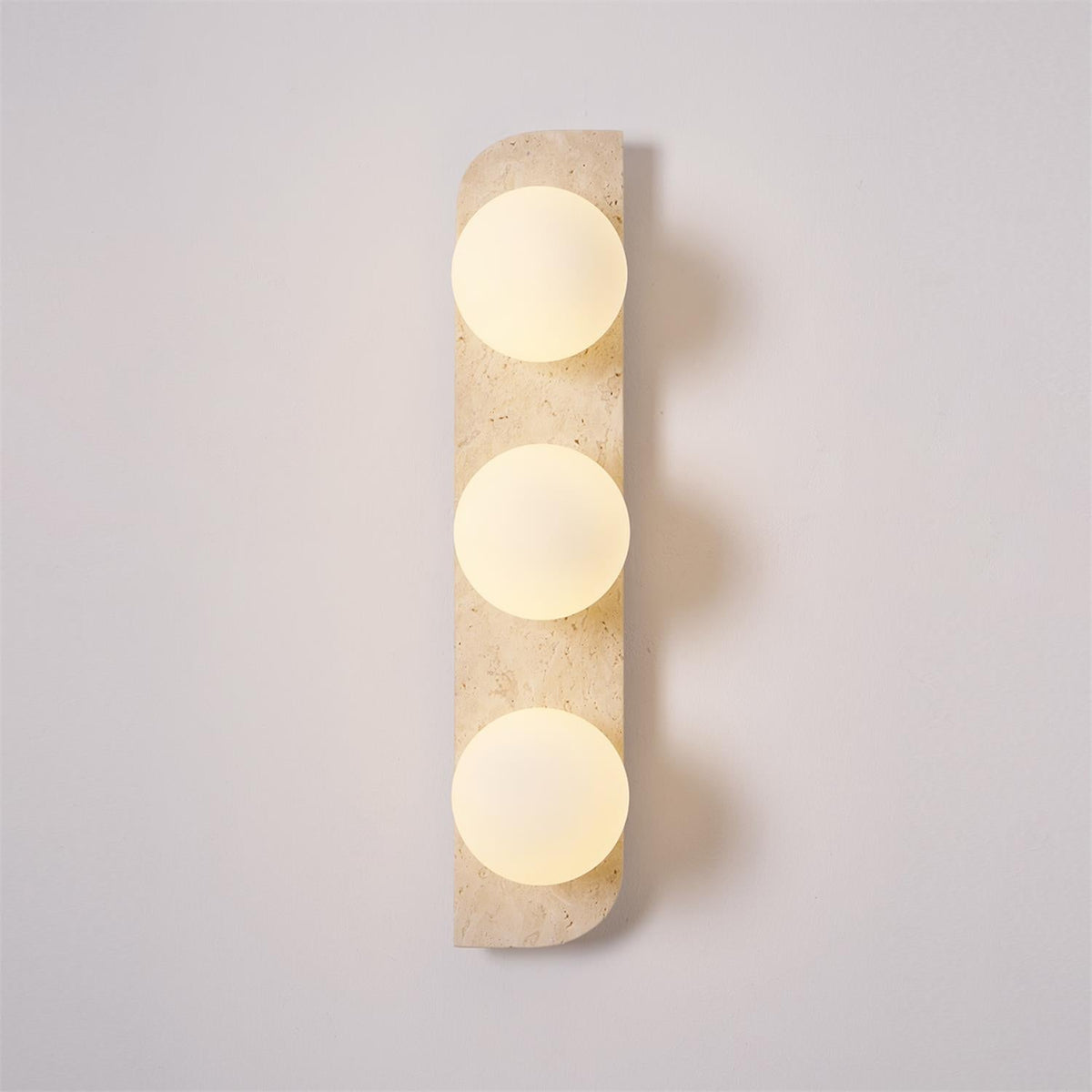 Marvenenna Travertine Wall Light-Moonnatur