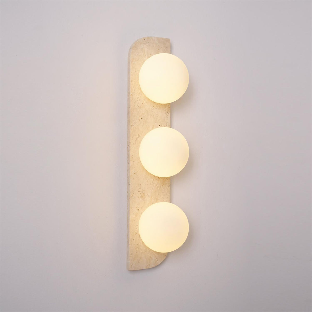 Marvenenna Travertine Wall Light-Moonnatur