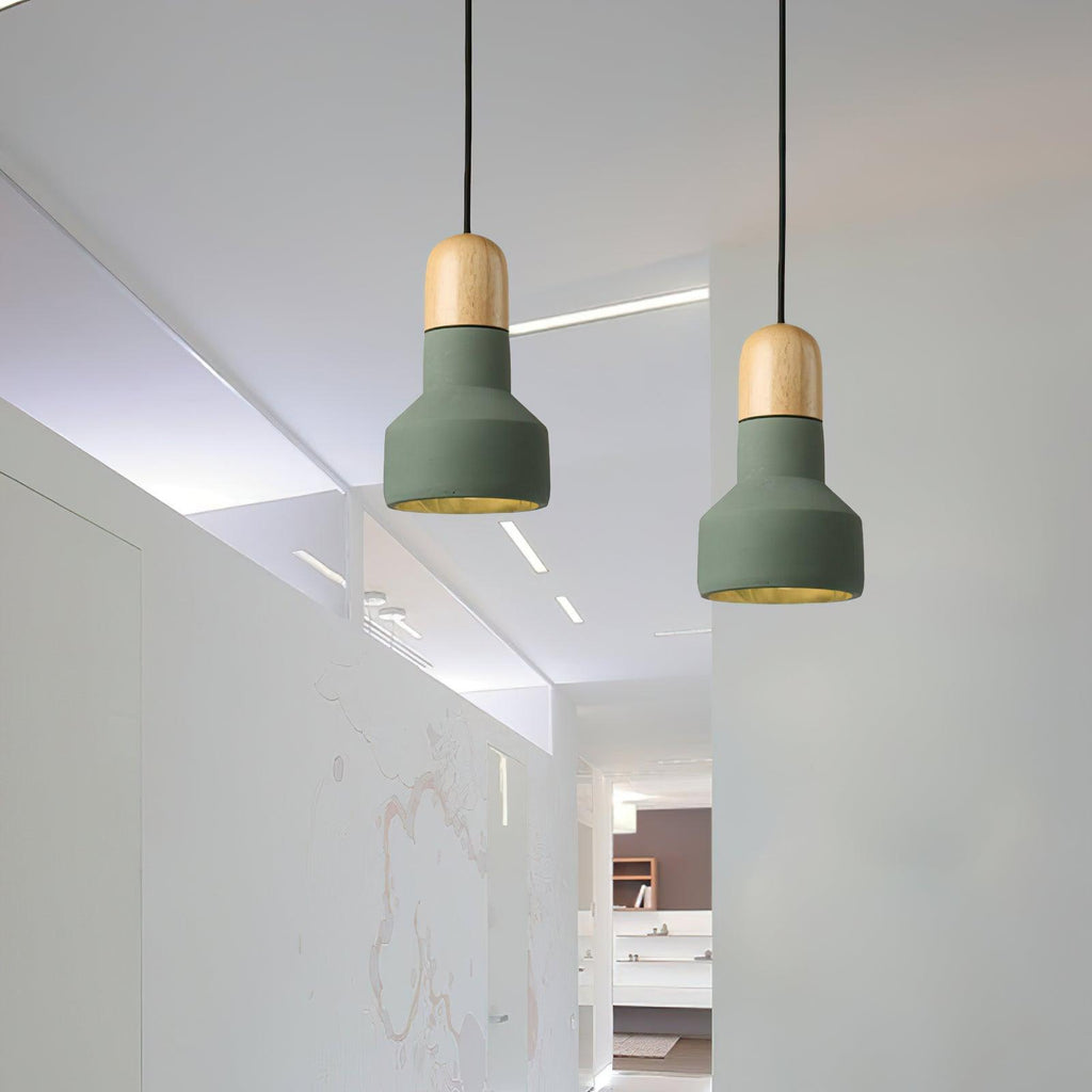 Cavenlark Cement Pendant Light-Moonnatur