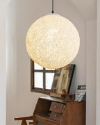 Loweneth Rattan Pendant Light-Moonnatur
