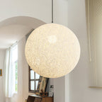 Loweneth Rattan Pendant Light-Moonnatur
