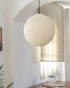 Loweneth Rattan Pendant Light-Moonnatur