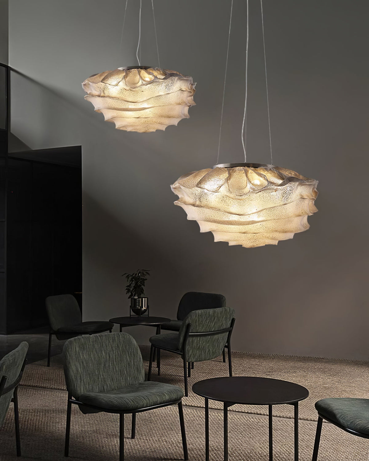 Doranara Stainless Steel Pendant Light-Moonnatur