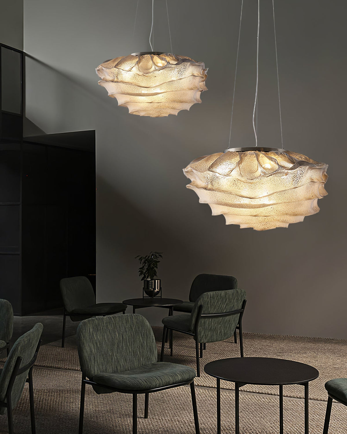Doranara Stainless Steel Pendant Light-Moonnatur