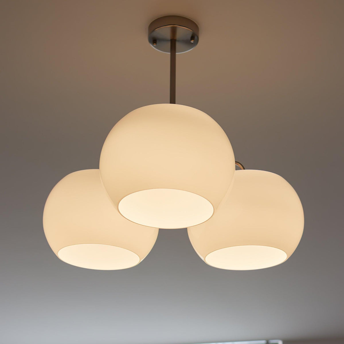 Perenune Glass Chandelier-Moonnatur