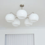 Perenune Glass Chandelier-Moonnatur