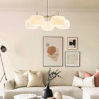 Perenune Glass Chandelier-Moonnatur
