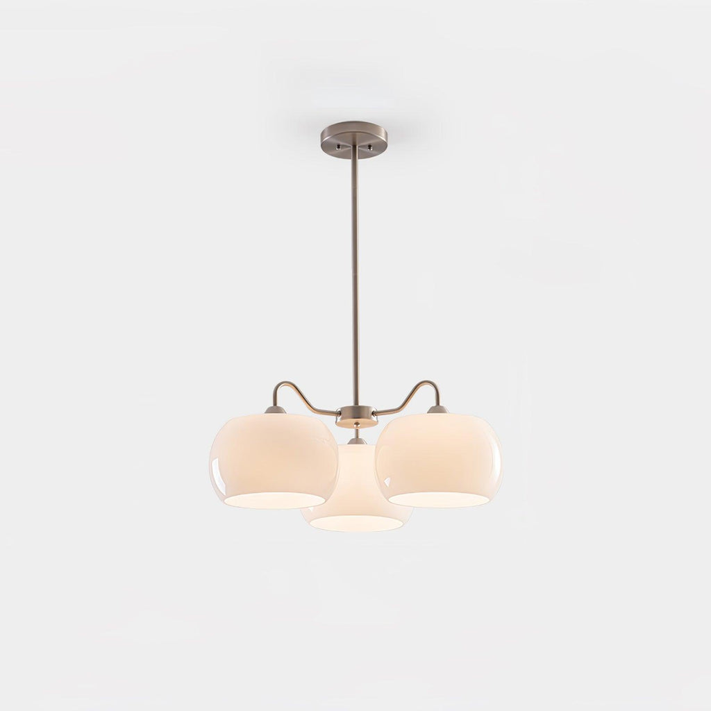 Perenune Glass Chandelier-Moonnatur