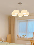 Perenune Glass Chandelier-Moonnatur