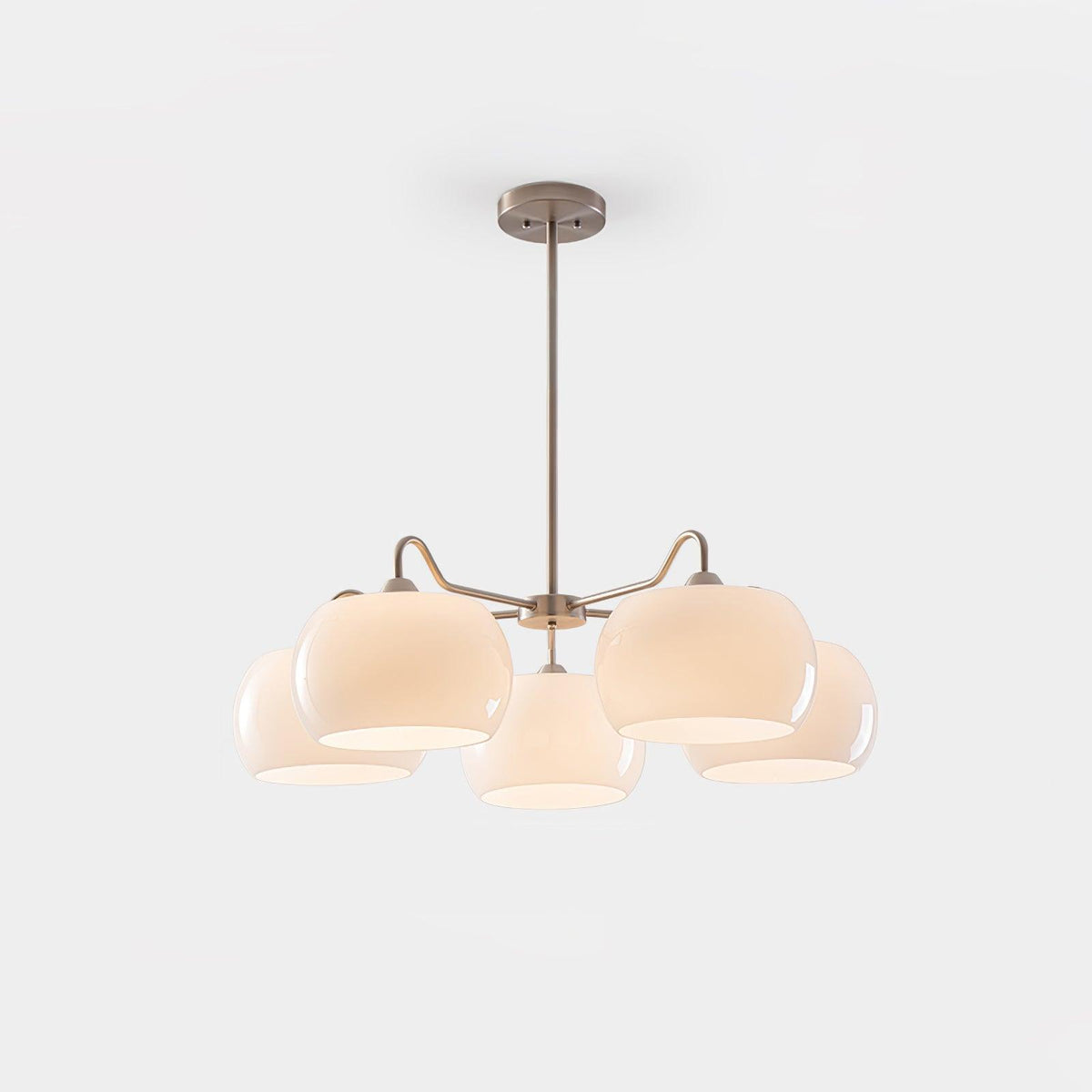Perenune Glass Chandelier-Moonnatur