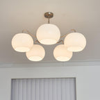 Perenune Glass Chandelier-Moonnatur