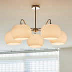 Perenune Glass Chandelier-Moonnatur
