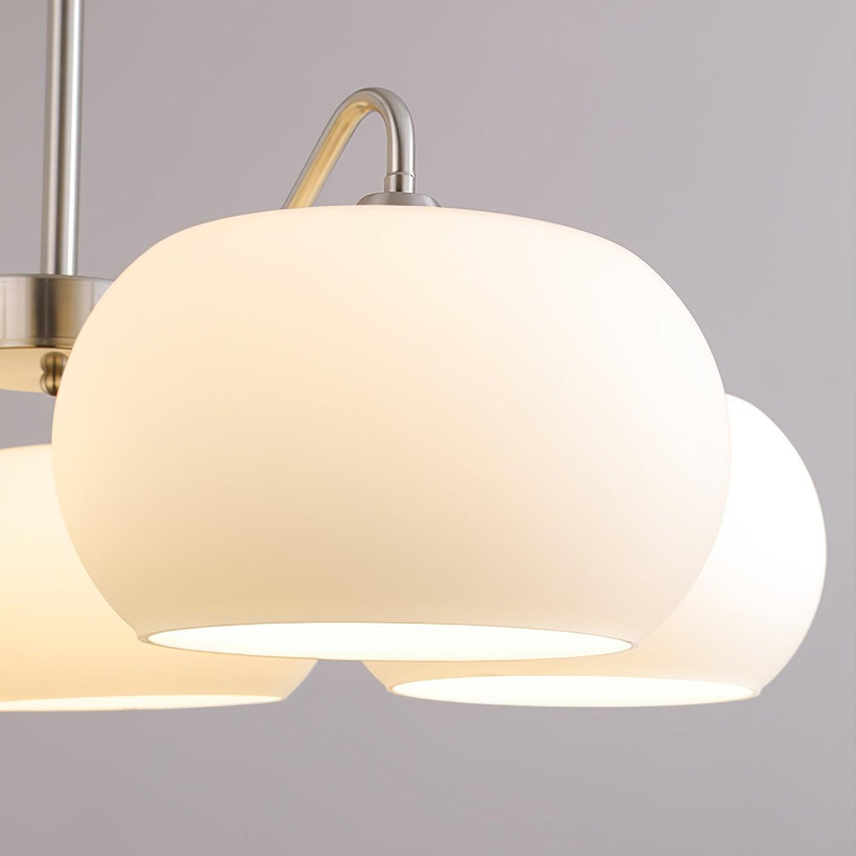 Perenune Glass Chandelier-Moonnatur