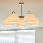 Perenune Glass Chandelier-Moonnatur
