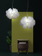 Caldenden Plastic Pendant Light-Moonnatur
