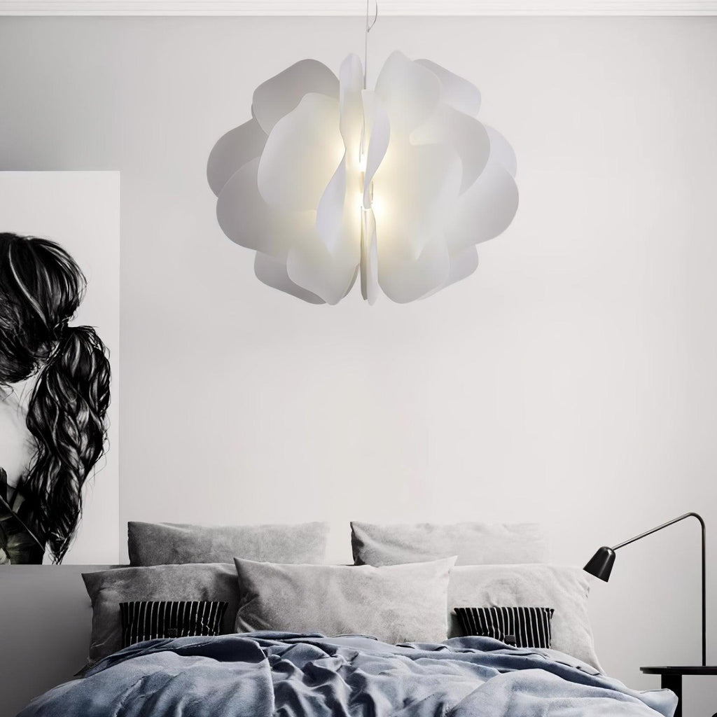 Caldenden Plastic Pendant Light-Moonnatur