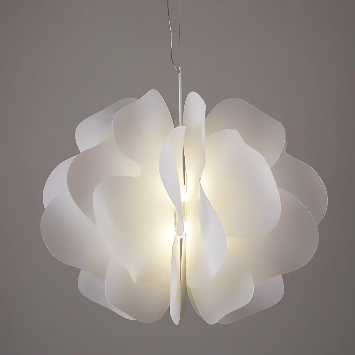 Caldenden Plastic Pendant Light-Moonnatur