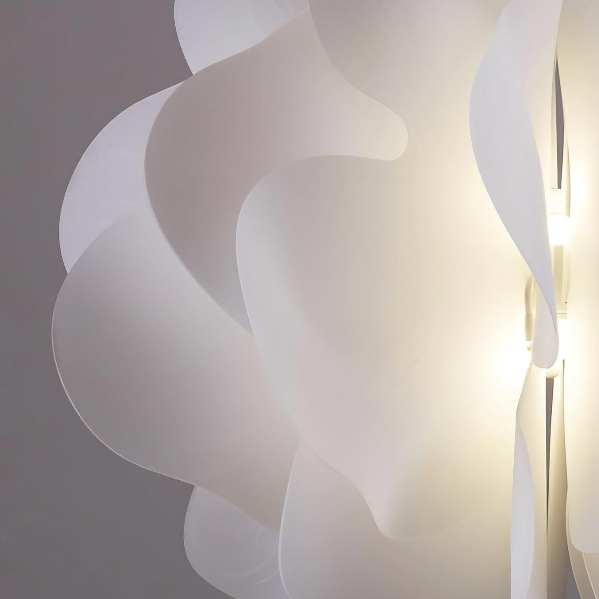 Caldenden Plastic Pendant Light-Moonnatur