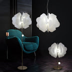 Caldenden Plastic Pendant Light-Moonnatur