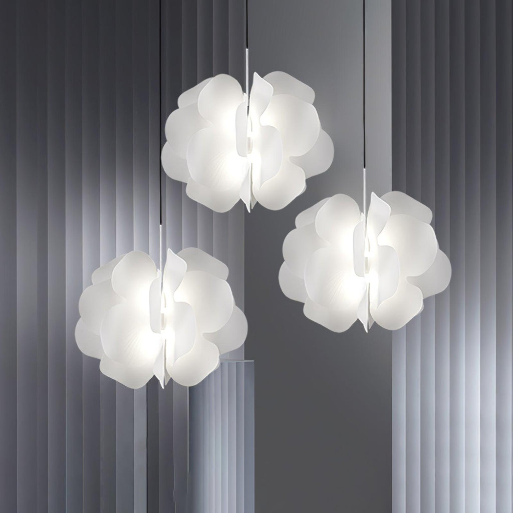 Caldenden Plastic Pendant Light-Moonnatur
